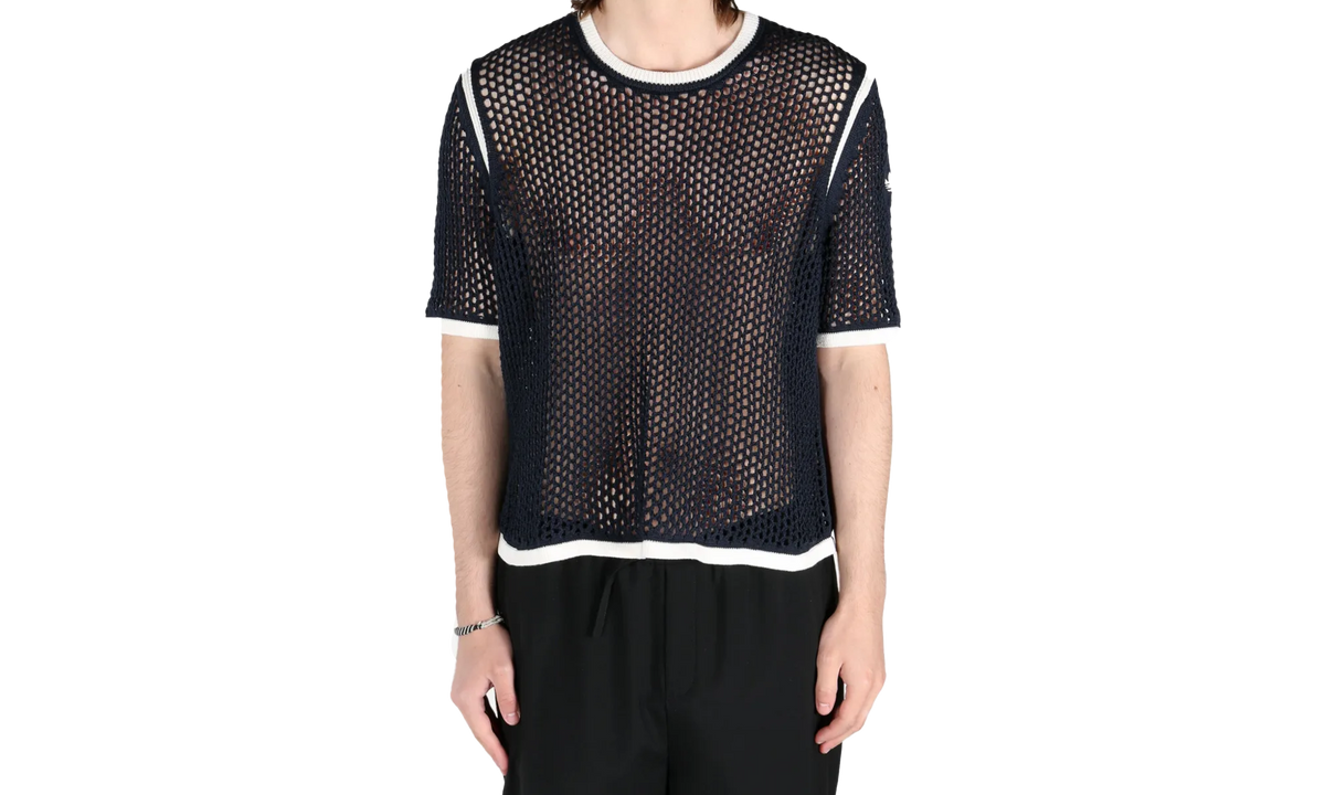 Knit T-Shirt "Wales Bonner - Night Navy" KA7052