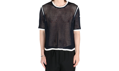 Knit T-Shirt "Wales Bonner - Night Navy" KA7052