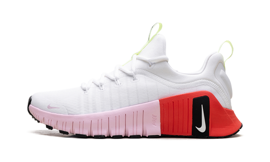 Free Metcon 6 WMNS "White Barely Volt Bright Crimson Pink Foam" IB4526 100