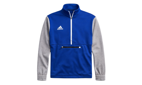 Team Issue 1/4 Zip Pullover "Blue / Grey" HI0696