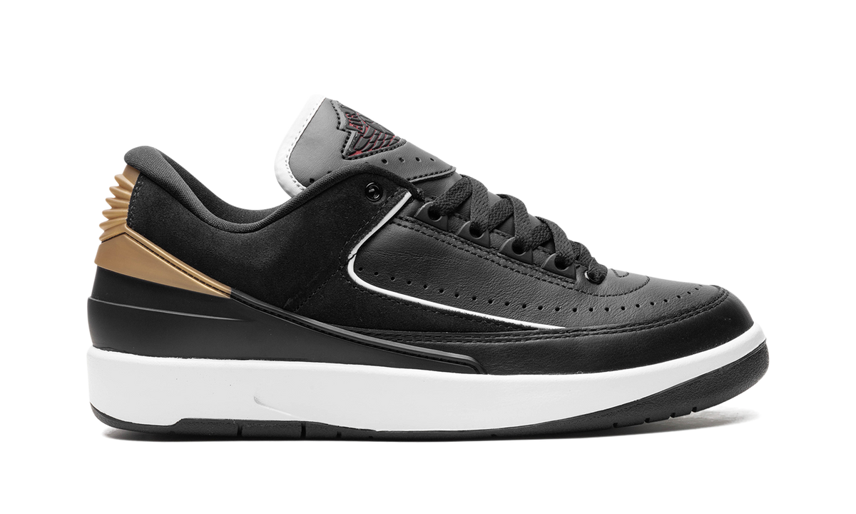 Jordan 2 Retro Low WMNS "Black Metallic Gold" DX4401 001