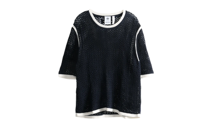 Knit T-Shirt "Wales Bonner - Night Navy" KA7052