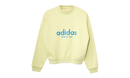 Logo Crewneck Sweatshirt "Fear Of God -Autumn Green Light Blue" HM8110