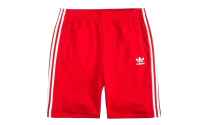 Originals 3 Stripe Trefoil Shorts "Red" CZ5228