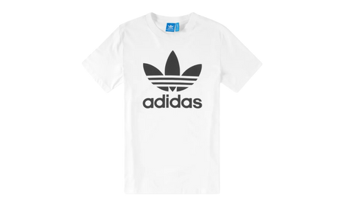 Trefoil Tee "White / Black" AJ8828