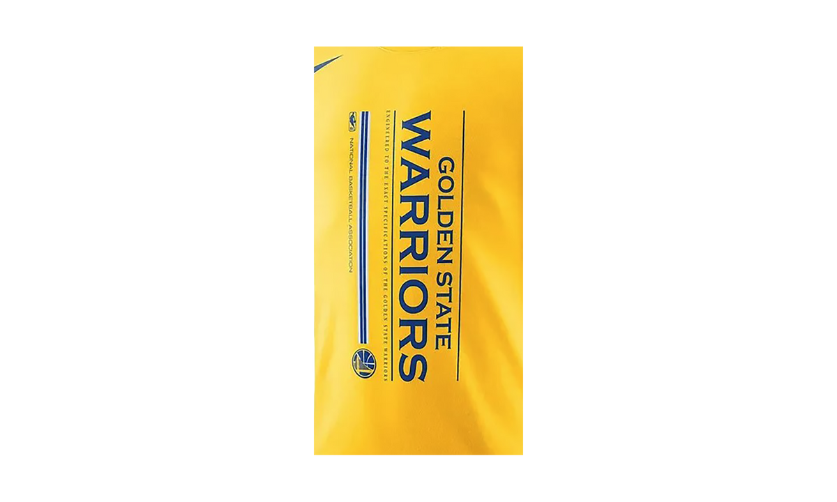 NBA Golden State Warriors Dri-Fit T-Shirt "Yellow" AQ6865 728