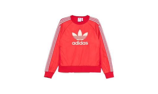 WALES BONNER NYLON CREW 'BETTER SCARLET' "Red" JE5994