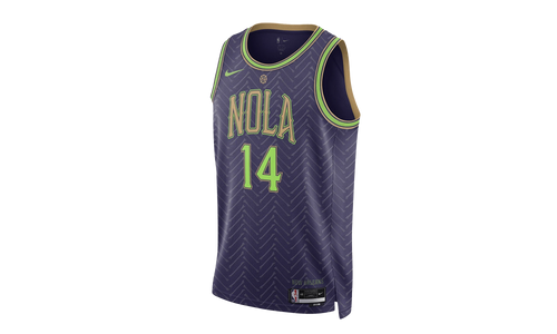NBA NEW ORLEANS PELICANS 24/25 CITY EDITION '14 INGRAM' SWINGMAN JERSEY "Purple" FQ4351 538